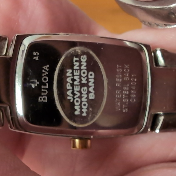 Bulova Two-Tone Bangle Watch - Picture 6 of 11